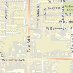 8401-8515 Bekemeyer St Wichita KS Street Map