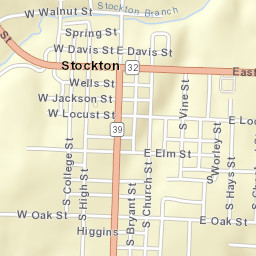 200-298 South Street, Stockton, MO Street Map