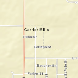 901-907 North Mill Street, Carrier Mills, IL Street Map