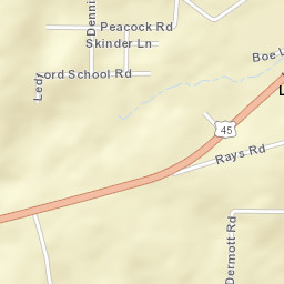 4596-4754 U.S. 45 Harrisburg IL 62946 Street Map