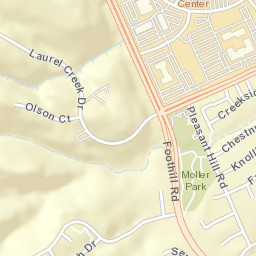 8390 Moller Ranch Dr Pleasanton CA Street Map