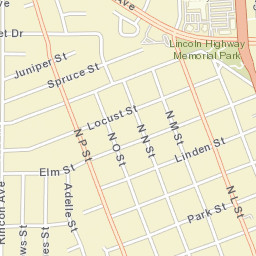 1111-1117 Pine St Livermore CA Street Map