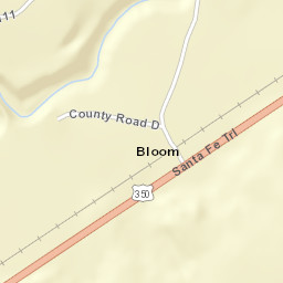 Bloom Colorado Street Map
