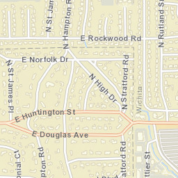 87-89 East Douglas Avenue, Eastborough, KS Street Map