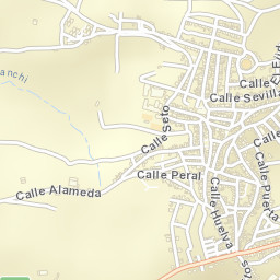 Zalamea la Real Street Map