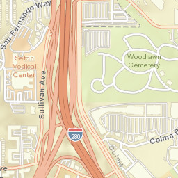 1500-1522 Southgate Ave Daly City Street Map