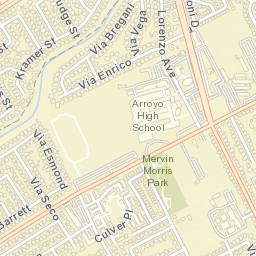1100-1104 Vía Enrico, San Lorenzo, CA 94580 Street Map