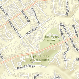 2187 Dexter Ct Hayward CA 94541 Street Map