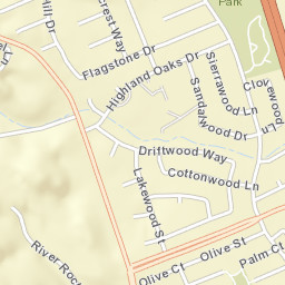 7437 Highland Oaks Dr Pleasanton Street Map