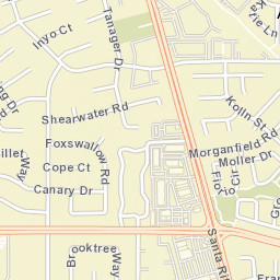 Asco California Street Map