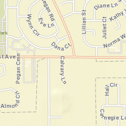 4601 Gerrilyn Way Livermore CA Street Map