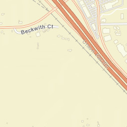 Modesto California  Street Map