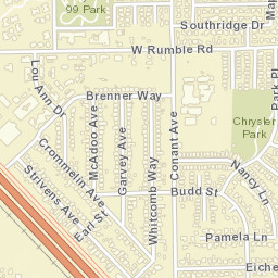 2500 West Rumble Road, Modesto, CA Street Map