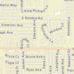416-420 Broderick Ave Modesto CA Street Map
