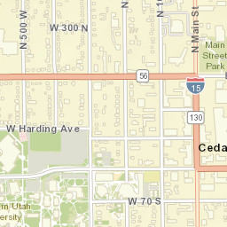 266-294 N Main St, Cedar City, UT 84721 Street Map