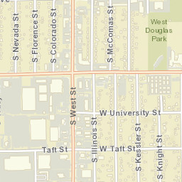 201 S Illinois St Wichita KS 67213 Street Map