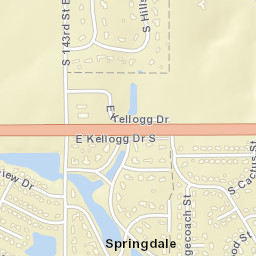 14937-14999 E Lakeview Dr Wichita Street Map