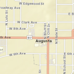 101-145 West 7th Street, Augusta, KS Street Map