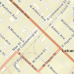 474 W Pierce St Lebanon MO 65536 Street Map