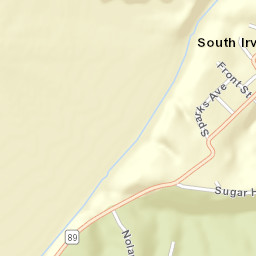 1329 South Irvine Road, Irvine, KY 40336 Street Map