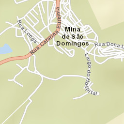 Minas de São Domingos Street Map