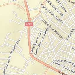 Fernán-Núñez Street Map