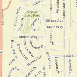 549-557 Zircon Way Livermore CA Street Map