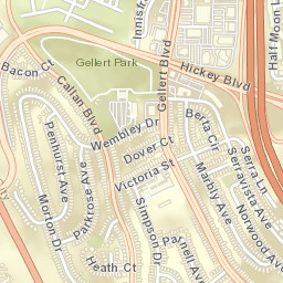 4525 Callan Blvd, Daly City, CA 94015, Street Map