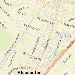 844 Main St, Pleasanton, CA 94566 Street Map