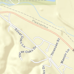 788 Vineyard Avenue Pleasanton CA Street Map