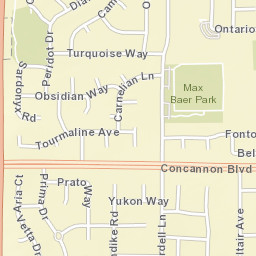 1125-1141 Crystal Cir Livermore CA Street Map