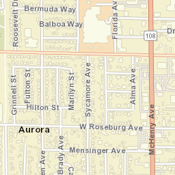 509 Balboa Way Modesto California  Street Map