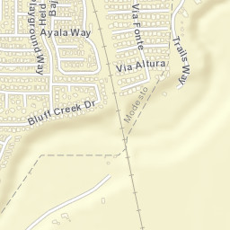 4422-4498 Fara Biundo Dr, Modesto, CA Street Map