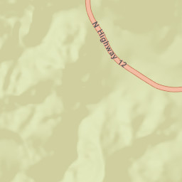 Utah 12, Bryce Canyon National Park, Tropic Street Map