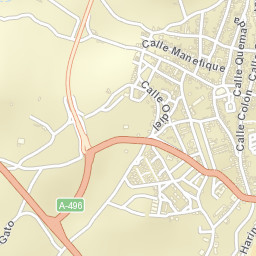 Calañas Street Map
