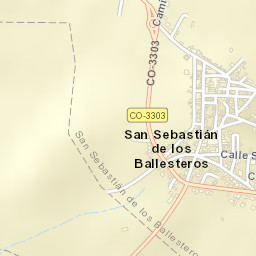 San Sebastián de los Ballesteros Street Map