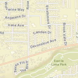 1600-1604 Irene Ave Modesto CA Street Map