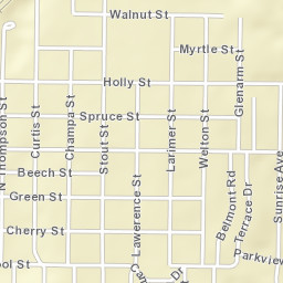 901-999 Holly St, Pratt, KS 67124 Street Map