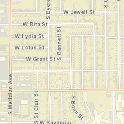 2423-2599 South Glenn Avenue Wichita KS Street Map