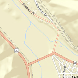 Highway 3, Hinton, WV 25951, USA Street Map