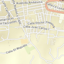 Huelma Street Map