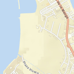 La Manga del Mar Menor Street Map