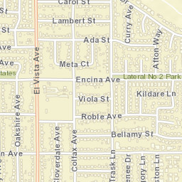 2109-2199 Lance St, Modesto, CA 95354 Street Map