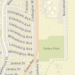 3905-3909 Laurenburg Ave, Modesto, CA Street Map