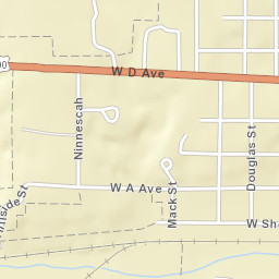 698 W D Ave Kingman KS 67068 Street Map
