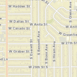 2322-2328 West Casado Street, Wichita, KS Street Map