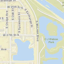 2847-3029 S McLean Blvd Wichita KS Street Map