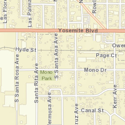 Santa Ana Ave, Modesto, CA 95354 Street Map