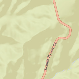 State Highway 12, Grand Staircase-Escalante National Monument Street Map