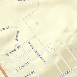 433-601 N Harrison Ave, Walsenburg, CO  Street Map